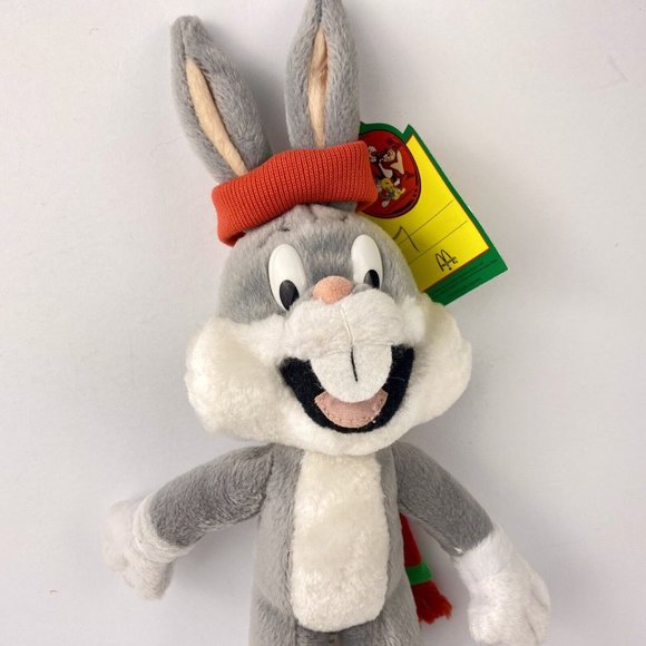 McDonald's Looney Tunes Plush lot of three, Bugs, Sylvester & Taz, vintage 1992 - Picture 4 of 8